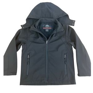 Weatherproof light fleece lined jacket with hood small (8)